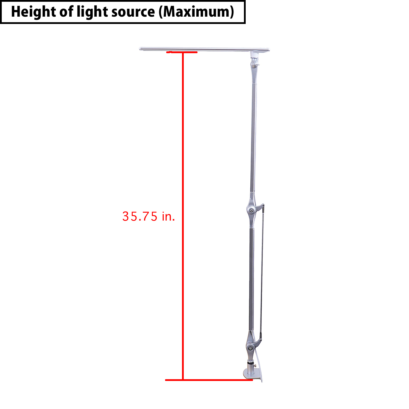 LED Desk Lamp E7 with Clamp 5