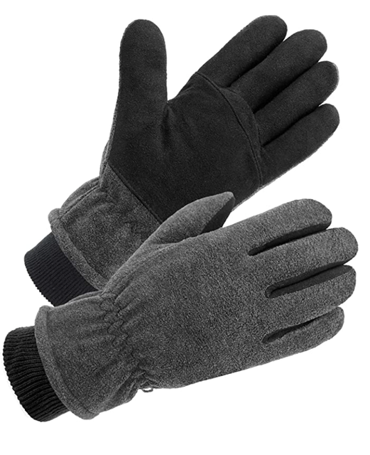 Men's Winter Leather Gloves 1