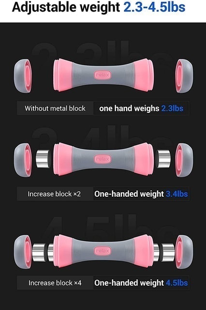 Adjustable Dumbbell Weight Pair 2