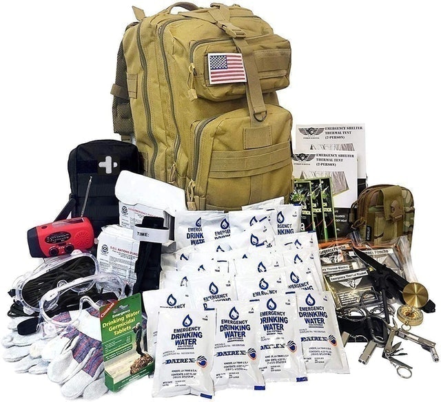 Earthquake Bug Out Bag Emergency Survival Kit 1