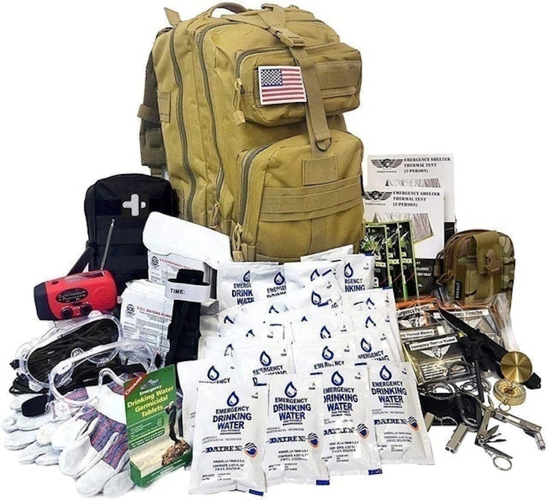 Earthquake Bug Out Bag Emergency Survival Kit 1