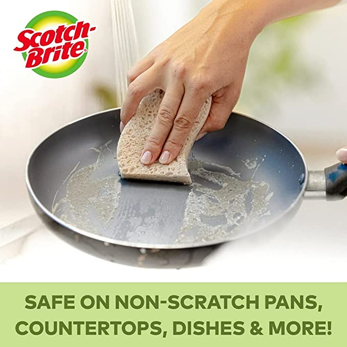 Greener Clean Non-Scratch Scrub Sponge, 12 pack 2