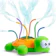 Chuchik Backyard Spinning Turtle Sprinkler 1