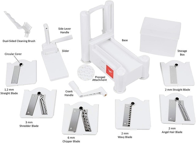 3-Blade Vegetable Spiralizer  2