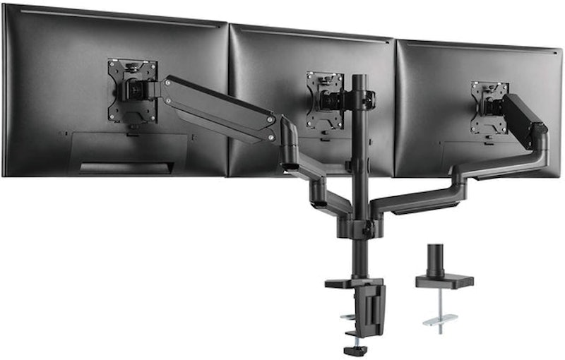 Triple Arm Monitor Desk Mount 1