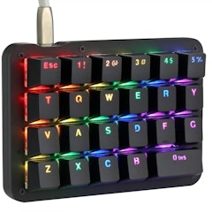 One Handed Macro Mechanical Keyboard
