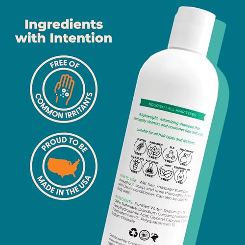 Hypoallergenic Volumizing Shampoo for Sensitive Skin  2