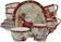 Certified Internationa Holiday Wishes 16-Piece Dinnerware Set 1