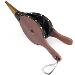 Brown Wood Fireplace Bellows