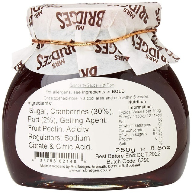 Cranberry Sauce With Port 2