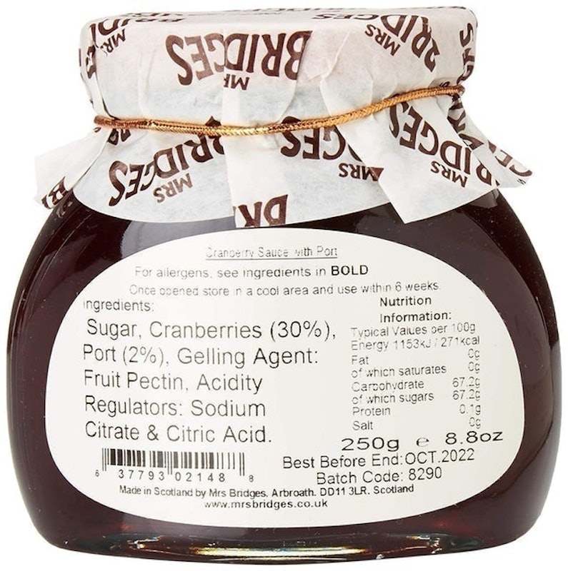 Cranberry Sauce With Port 2