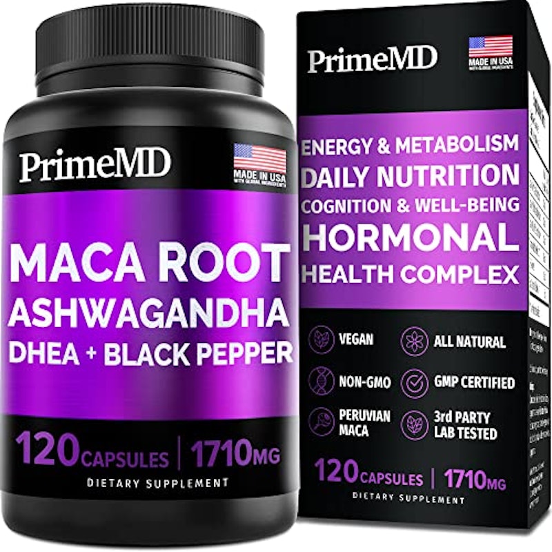 Maca Root Ashwagandha DHEA + Black Pepper 1