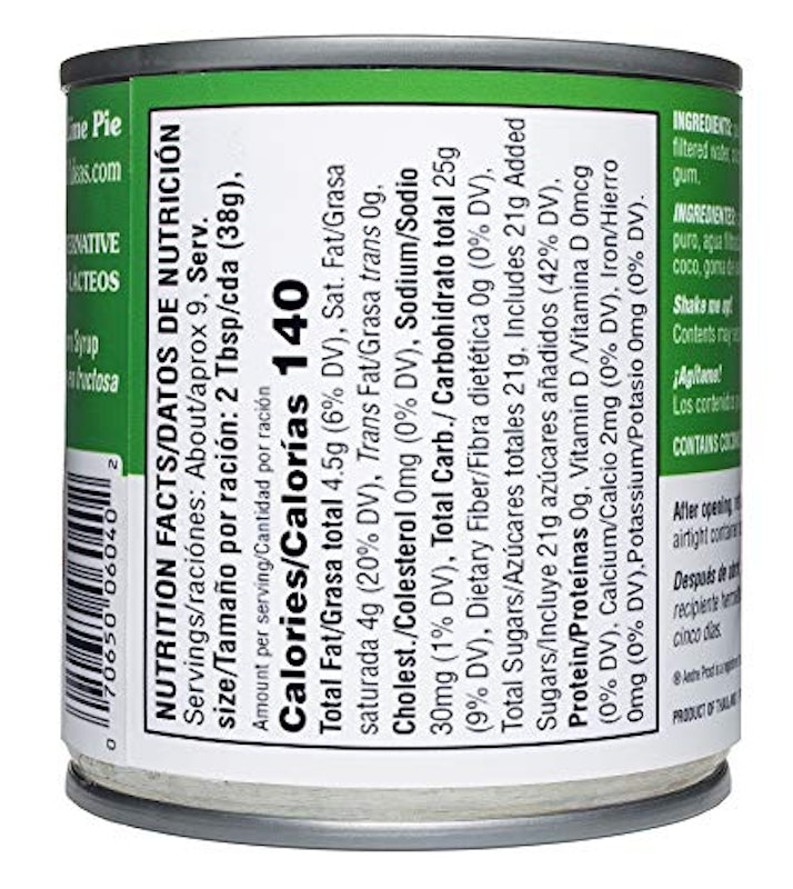 Sweetened Condensed Coconut Milk 2
