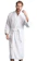 Soft Touch Linen Turkish Terry Bathrobe 1