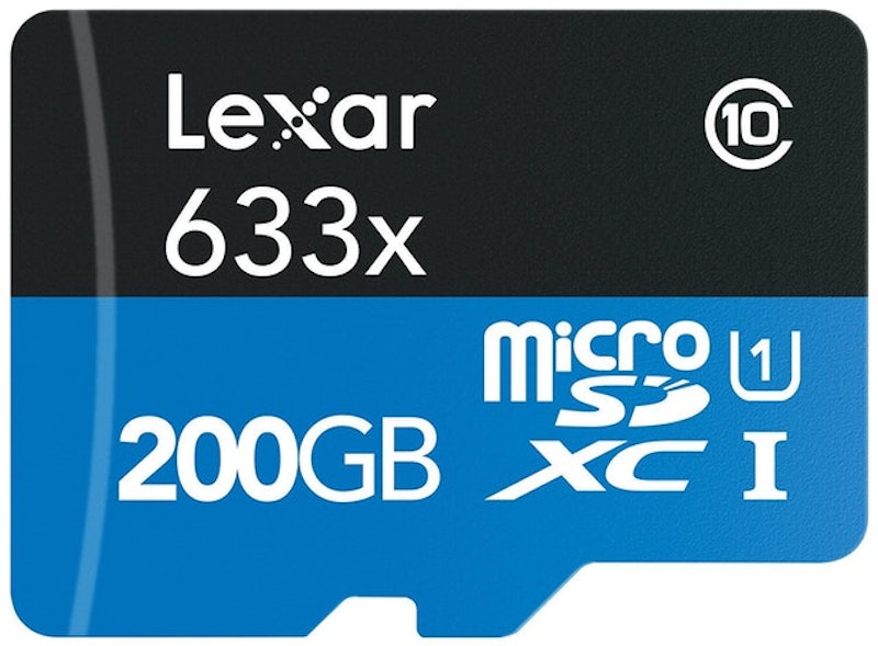 Lexar High-Performance MicroSDXC 200GB UHS-I 1