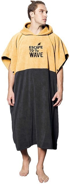 Hooded Beach Towel Changing Robe 1