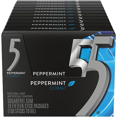 Peppermint Cobalt Sugarfree Chewing Gum 1