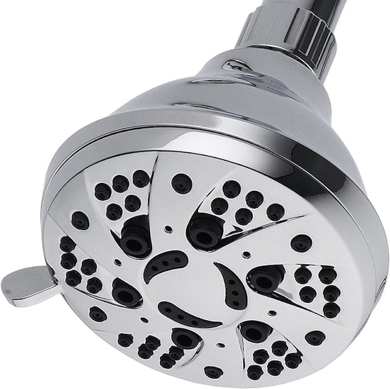Chrome Finish 6-Setting Shower Head 1