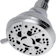 AquaDance Chrome Finish 6-Setting Shower Head 1