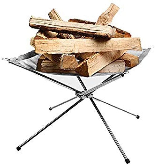 Collapsible Steel Mesh Fireplace 1