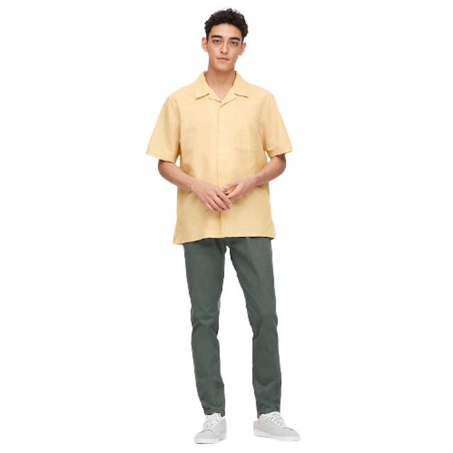 10 Best Men's Short Sleeve Linen Shirts in 2022 (Uniqlo, Tommy Bahama, and More) 1