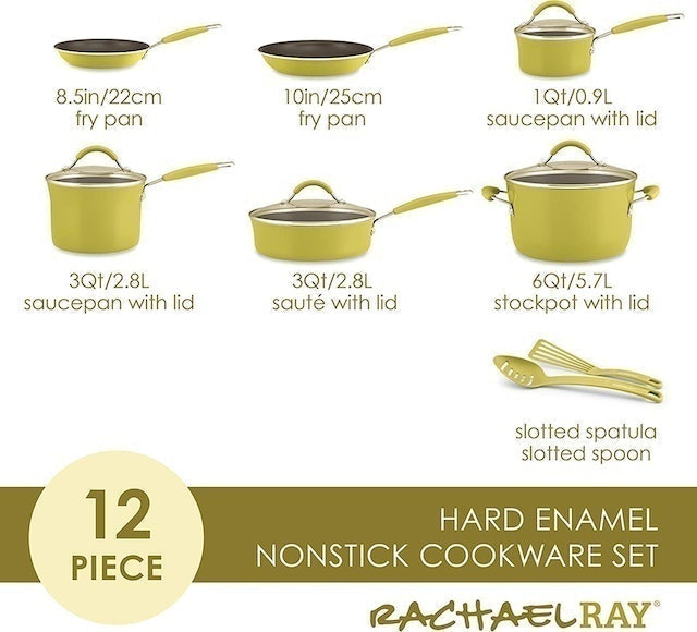 Cucina Nonstick Cookware Pots and Pans Set 2