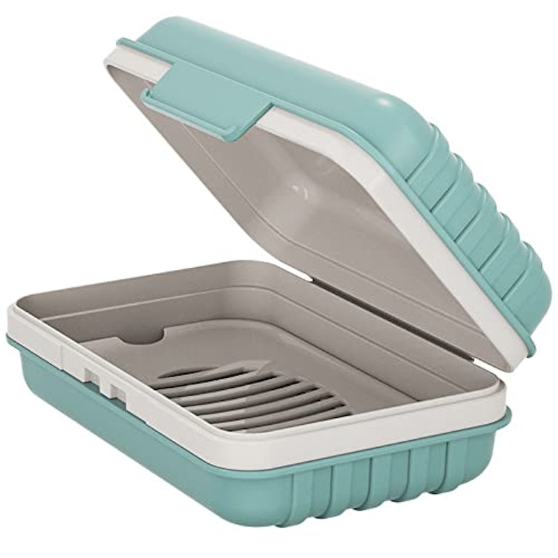 Leakproof Travel Soap Dish with Lid 1