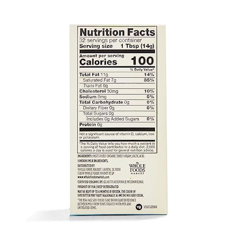 Organic Unsalted Butter 2