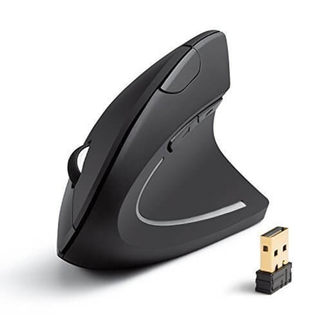 Wireless Vertical Ergonomic Optical Mouse 1