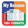 Nithra Resume Builder App Free CV Maker & PDF Templates 1