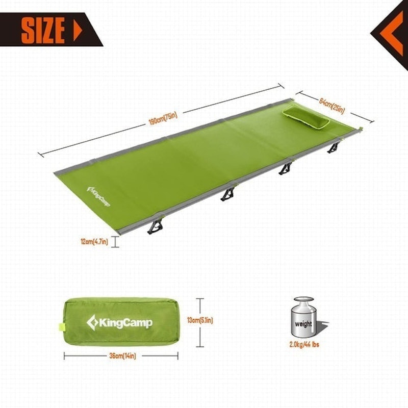 Ultralight Compact Folding Camping Tent Cot 2