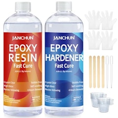 Crystal Clear Epoxy Resin Kit 16oz