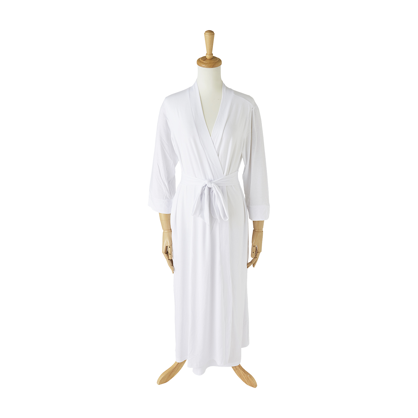 Women Kimono Robes Long Knit Bathrobe 1