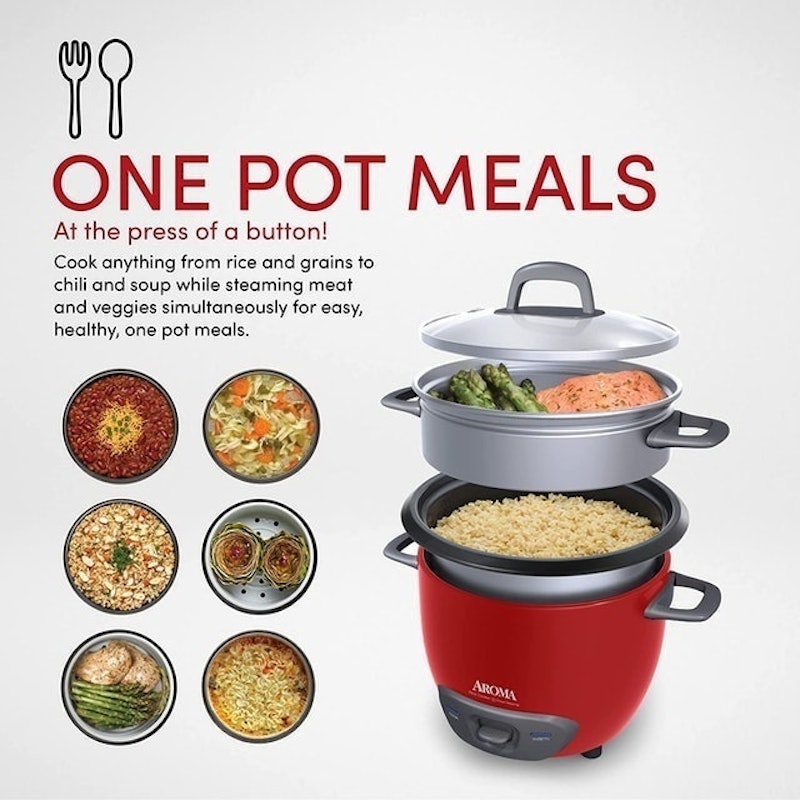 Pot Style Rice Cooker and Food Steamer 2