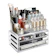 Ikee Design Acrylic Makeup Organizer with 4 Drawers and Removable Top Lipstick Holders 1