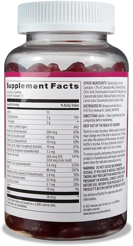 Amazon Basics Adult Multivitamin 2