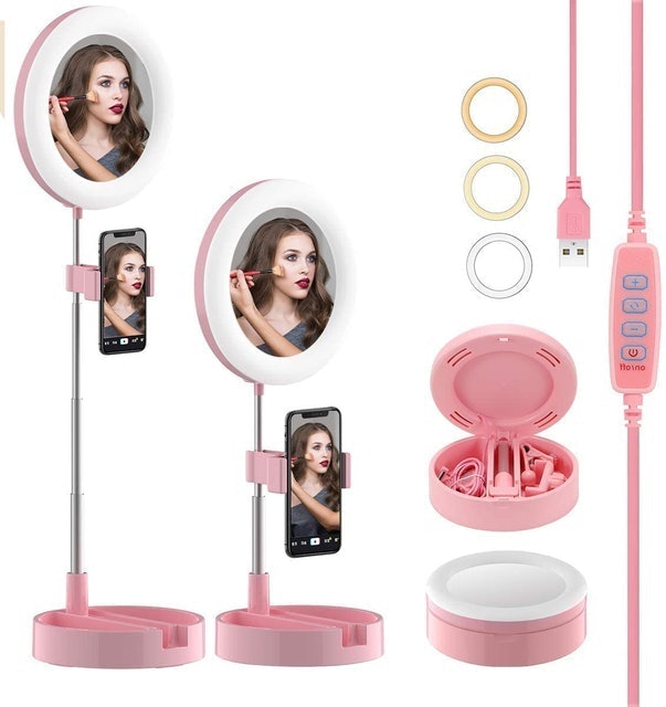Selfie Ring Light With Mirror 1