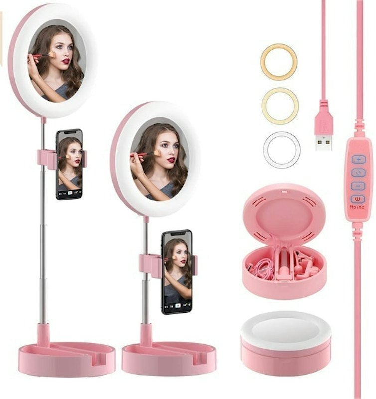 Selfie Ring Light With Mirror 1