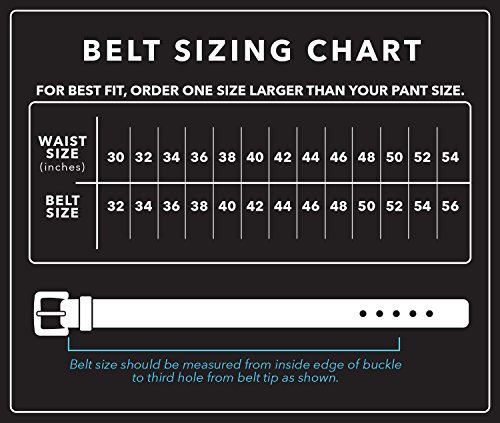 Men's 35mm Classic Buckle Leather Belt for Jeans 3