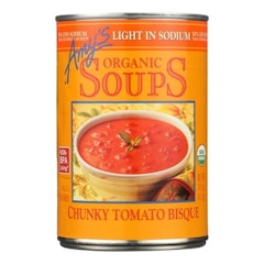 Organic Chunky Tomato Bisque, Light in Sodium