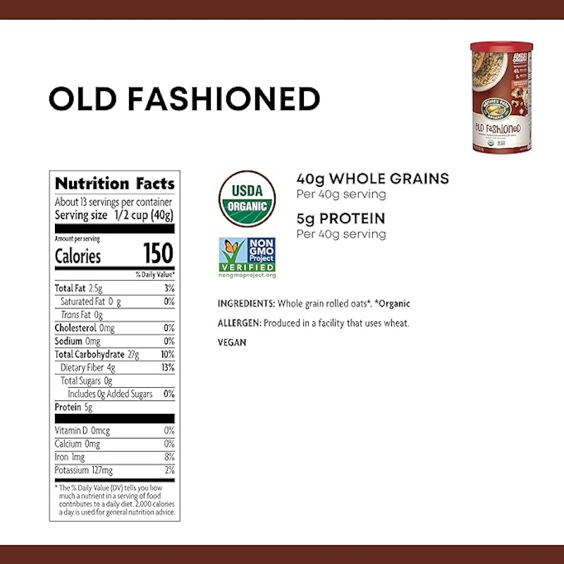 Organic Old Fashioned Oats 3