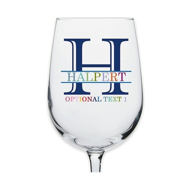 Personalized Wine Glass 2
