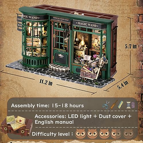 Dollhouse Miniature Kit Magic Wand Shop 2