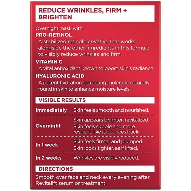 Revitalift Overnight Mask  2