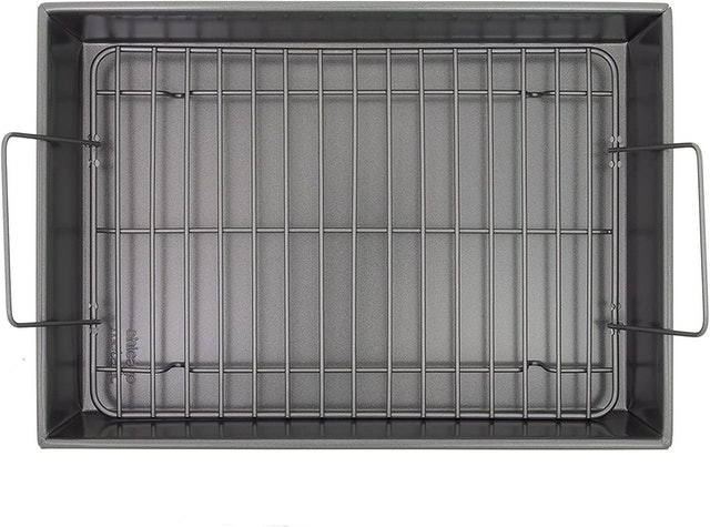 Professional Roast Pan With Non-Stick Rack 2