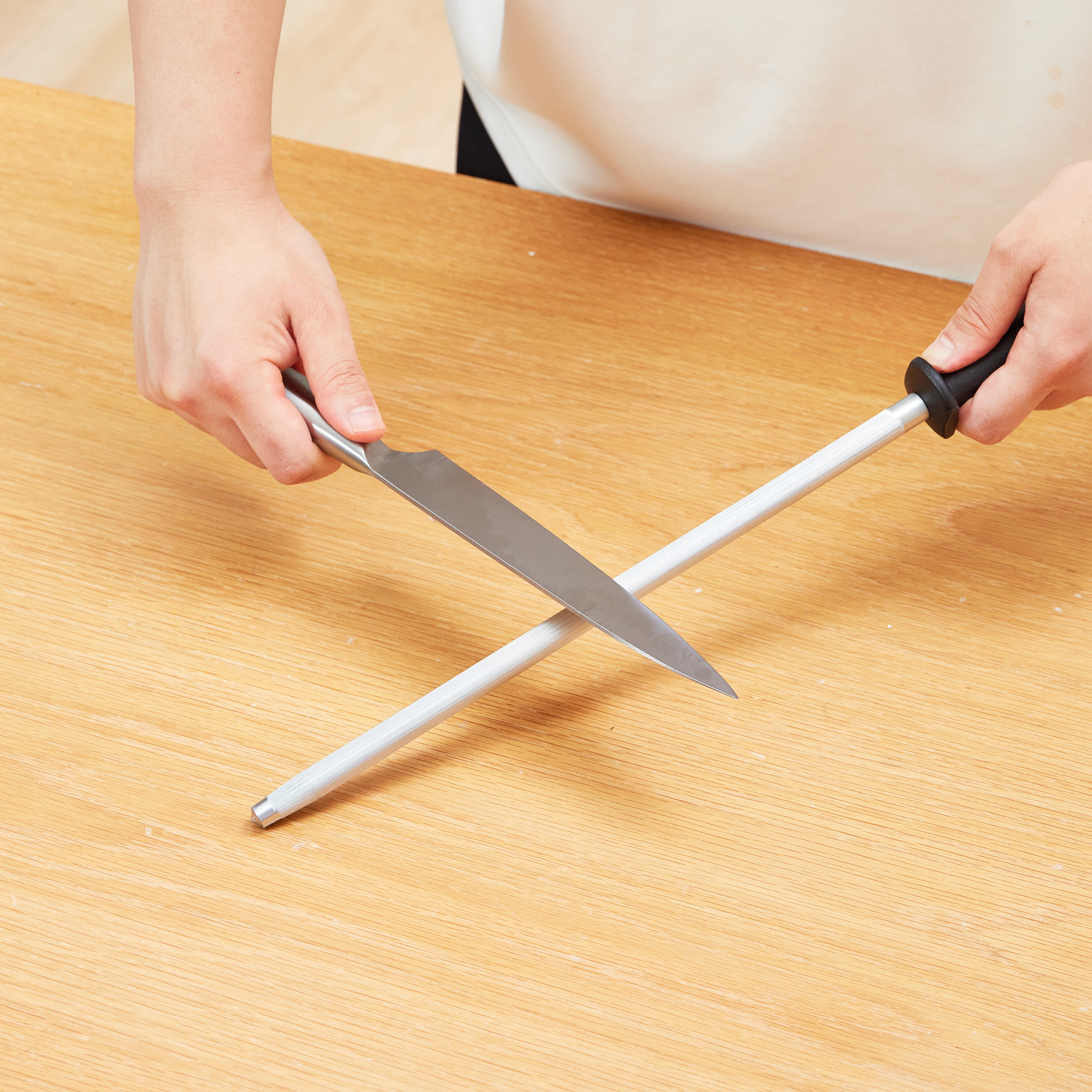 Professional Carbon Steel Knife Sharpening Steel 2