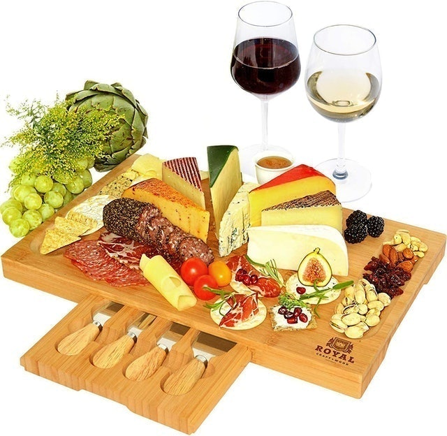 Bamboo Cheese Board 1