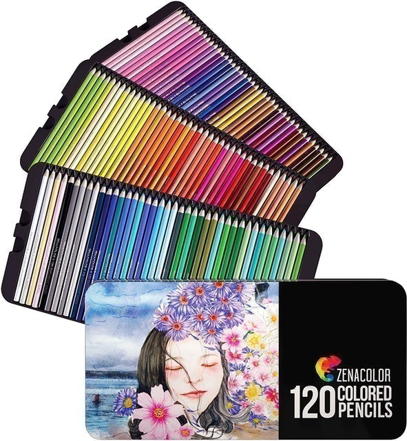 120 COLORED PENCILS 1