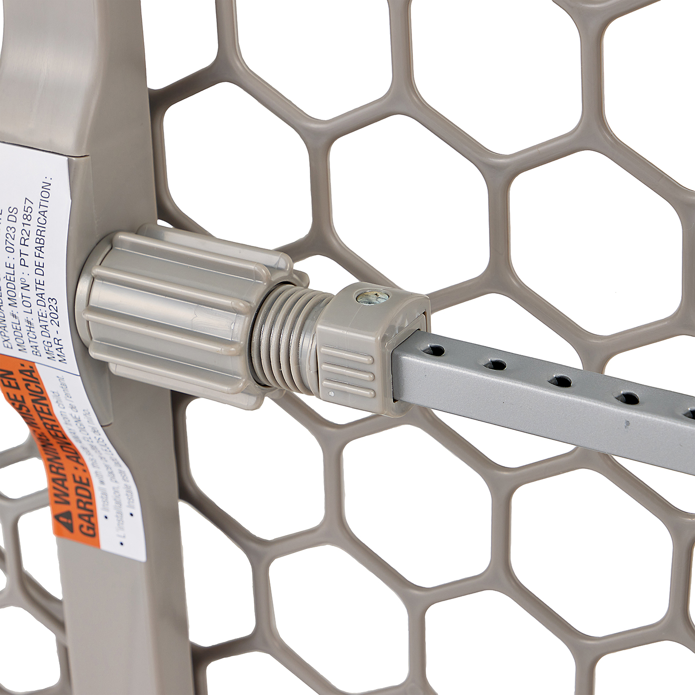 Easy Fit Plastic Adjustable Extra Wide Baby Gate 2