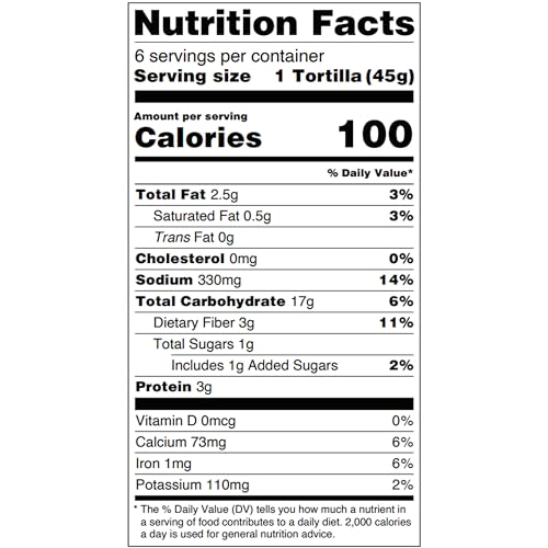 Gluten-Free 8" Size Tortillas 2